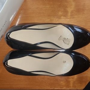 SALE Black Patent Leather Heels
